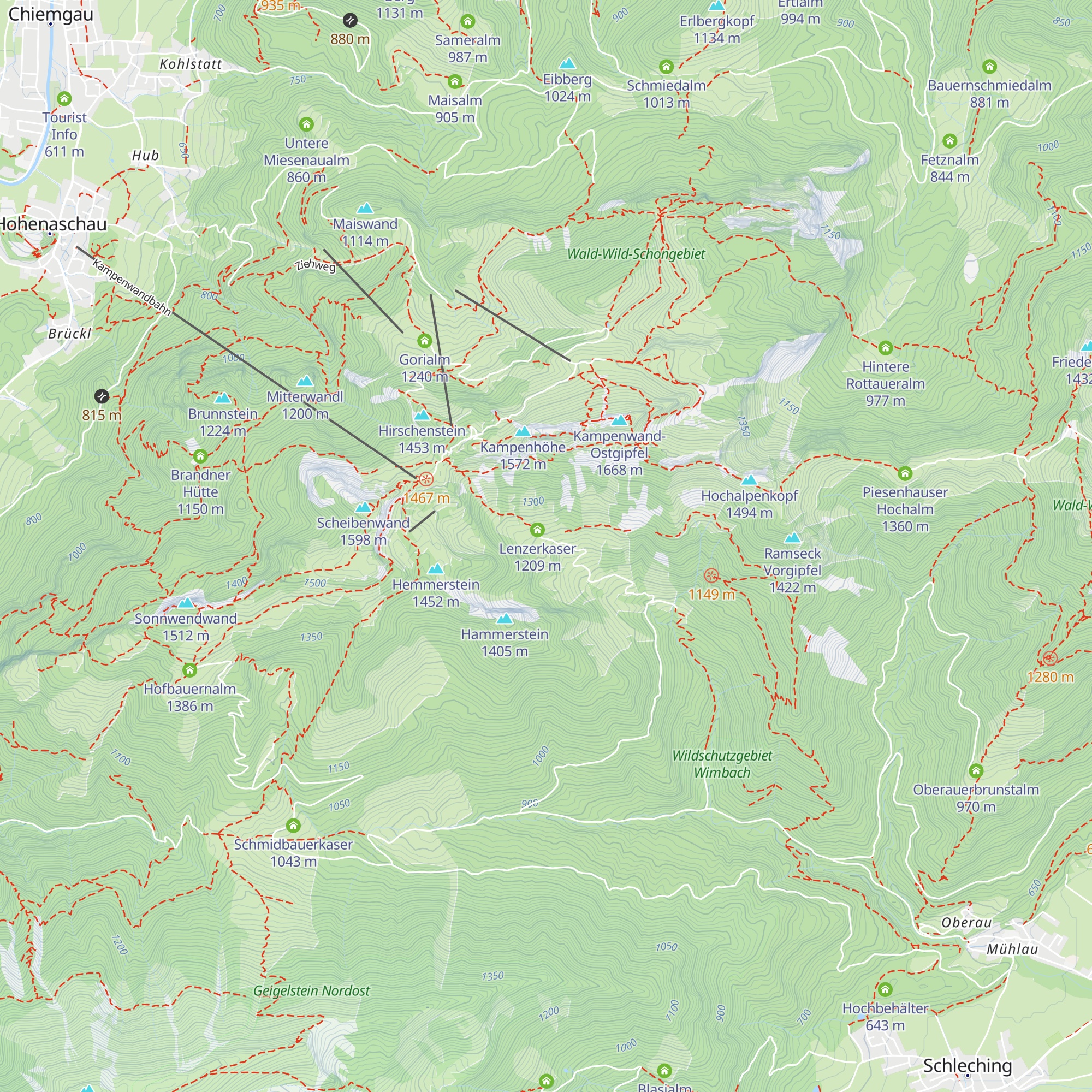 Lutzkaser map