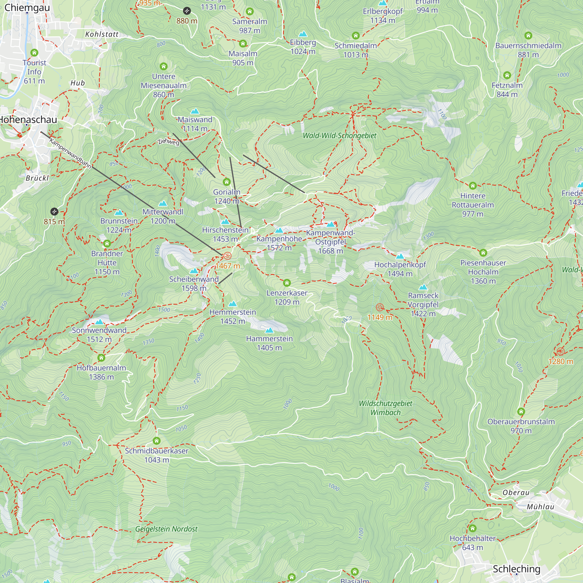 Lutzkaser map