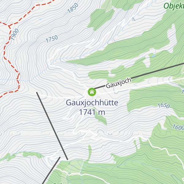 Map of Gauxjochhütte
