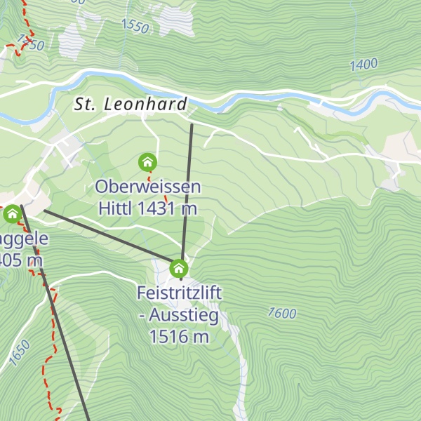 Map of Feistritzstüberl