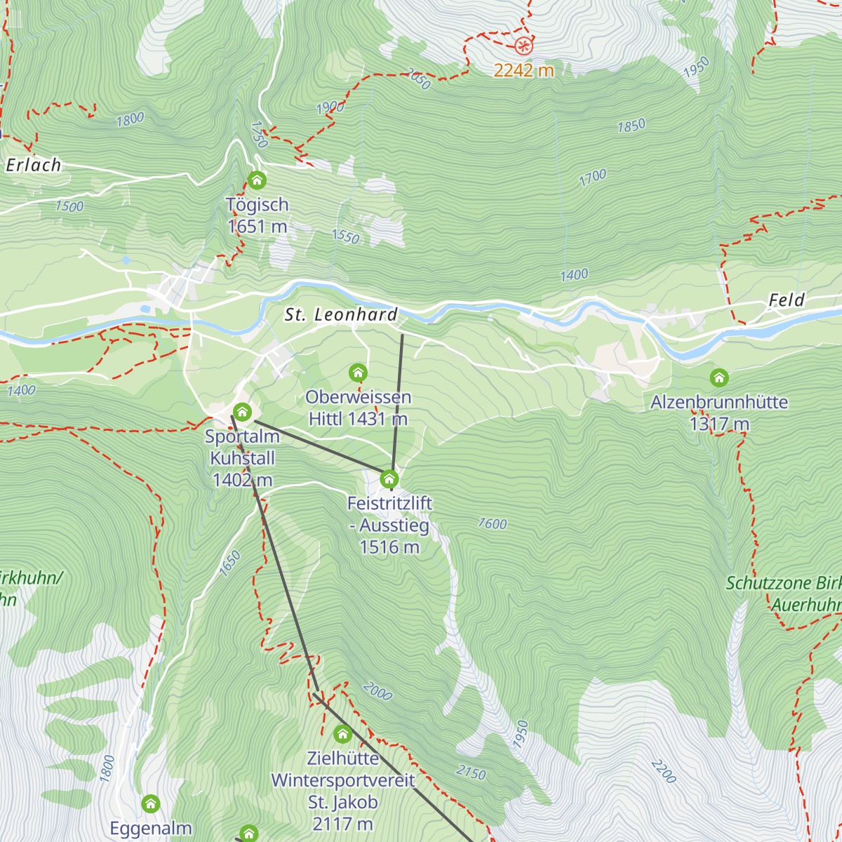 Feistritzstüberl map