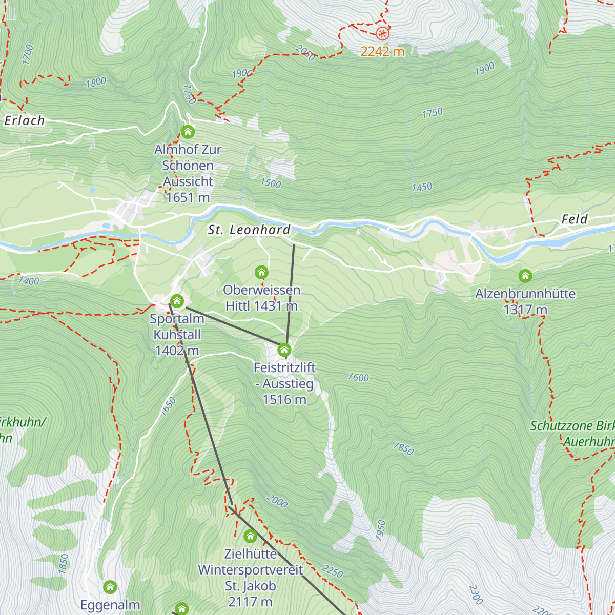 Feistritzstüberl map