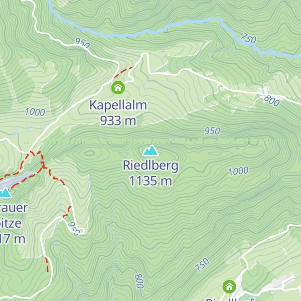 Map of Riedlberg