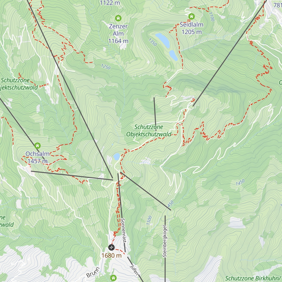 Berghaus Tyrol map