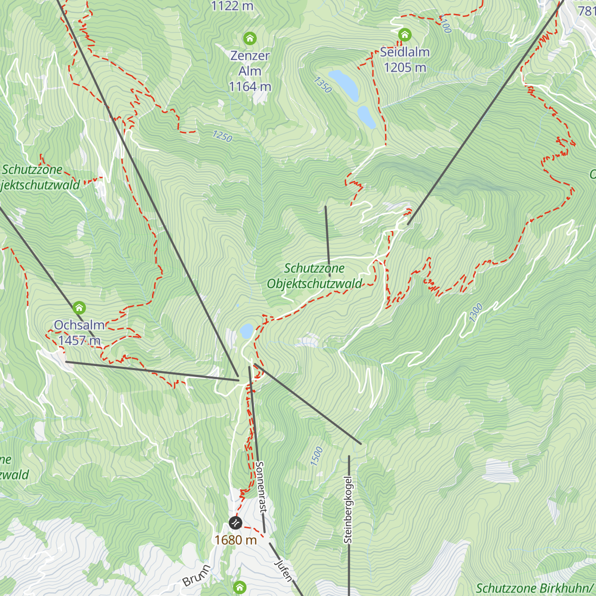 Berghaus Tyrol map