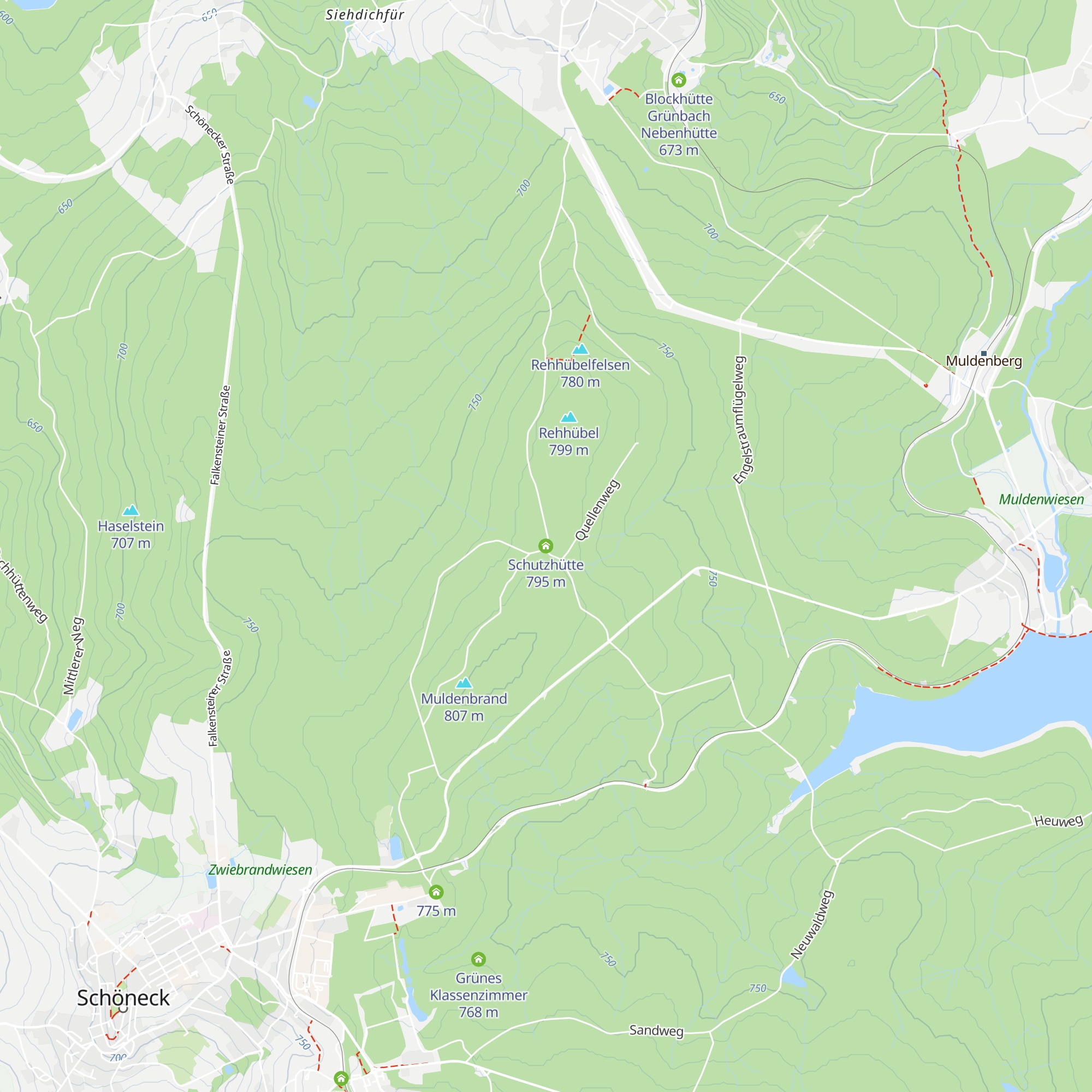 Schutzhütte map