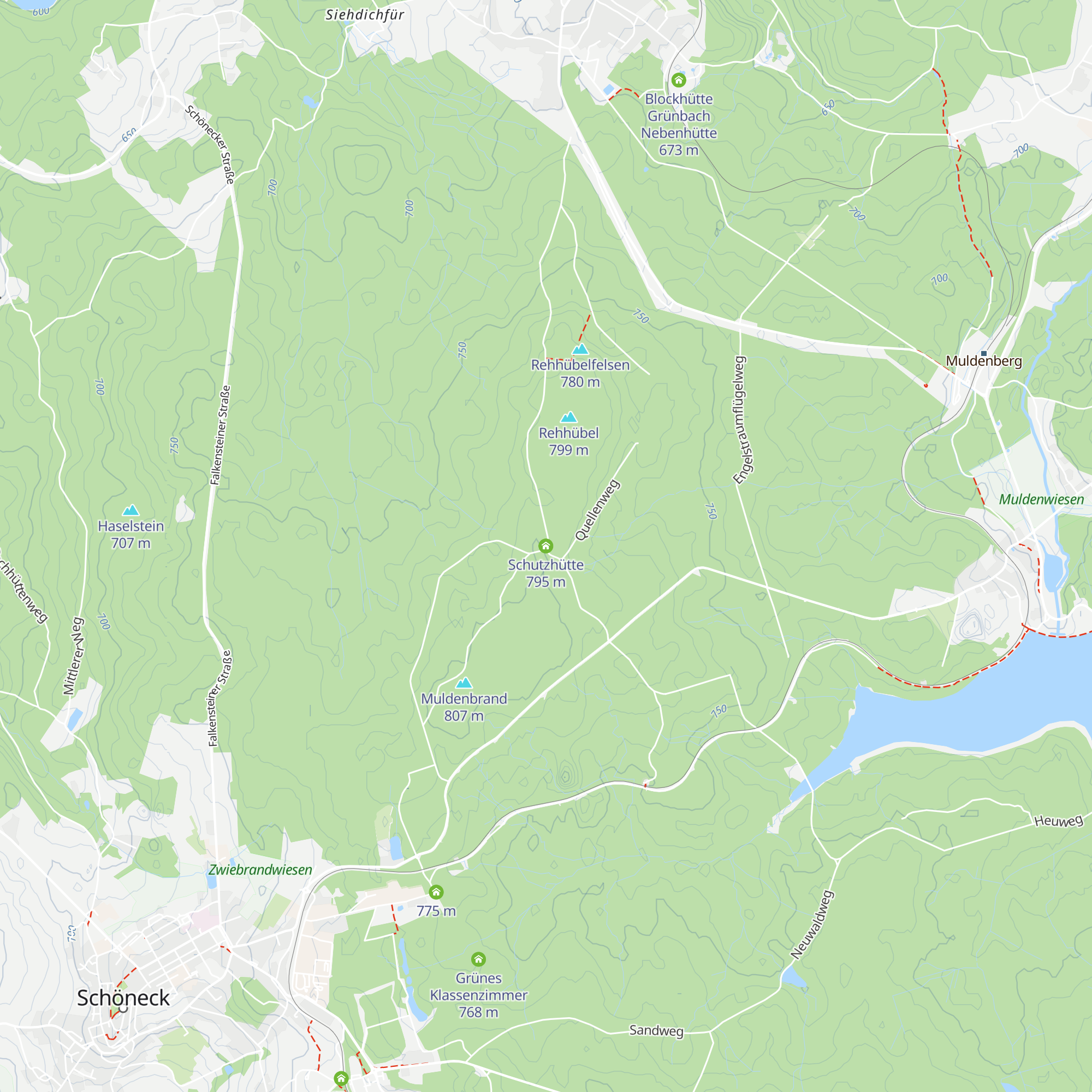 Schutzhütte map