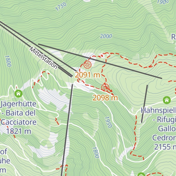 Map of Reinhold-Messner-Haus