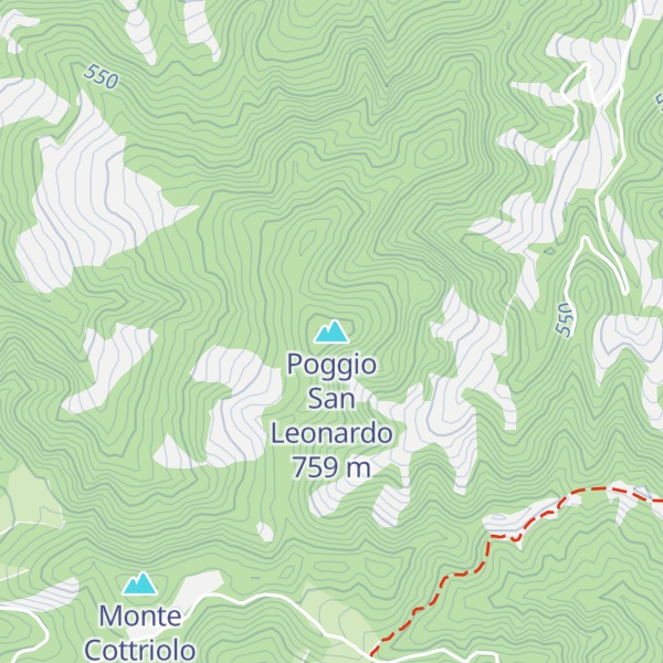 Map of Poggio San Leonardo