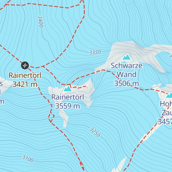 Map of Rainerhorn