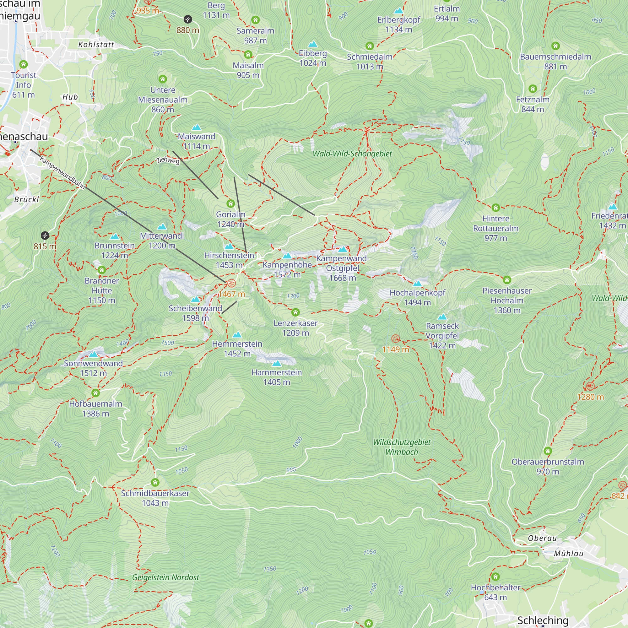 Kramerkaser map