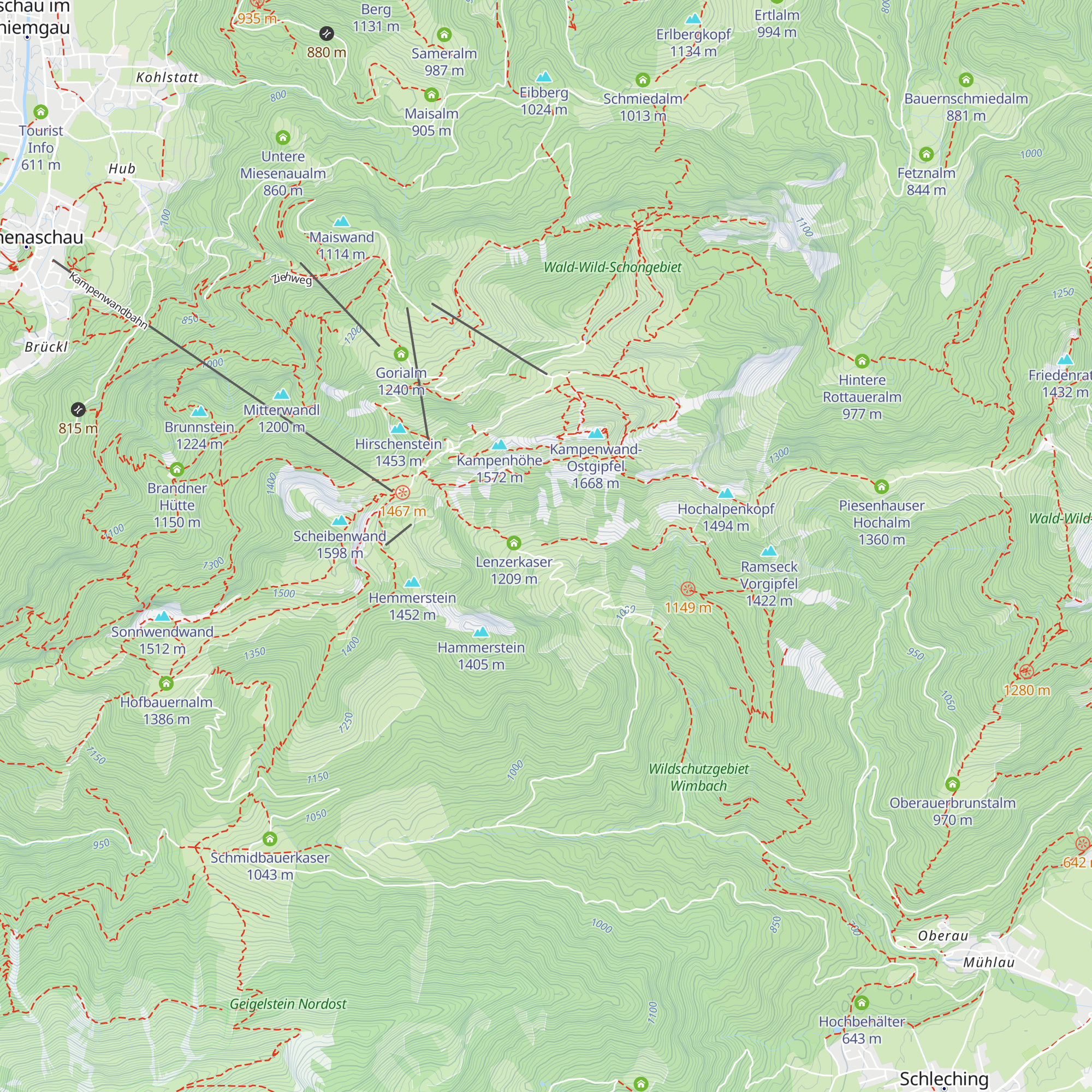 Kramerkaser map