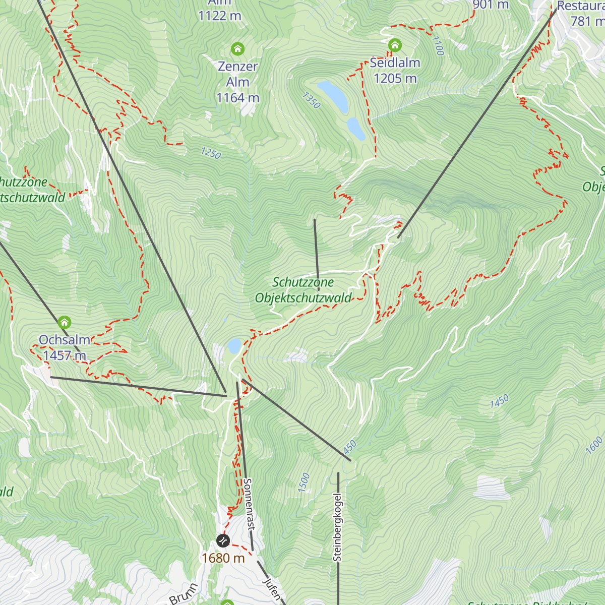 Berghaus Holzmeister map