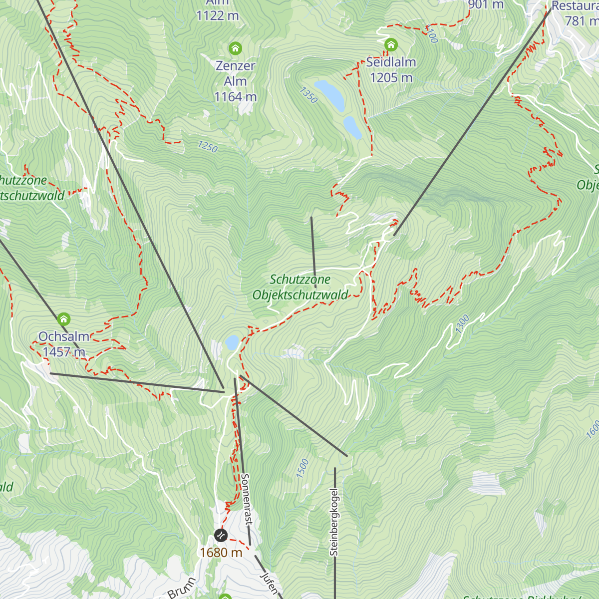 Berghaus Holzmeister map