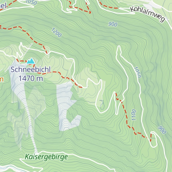 Map of Untere Scheibenbichlalm