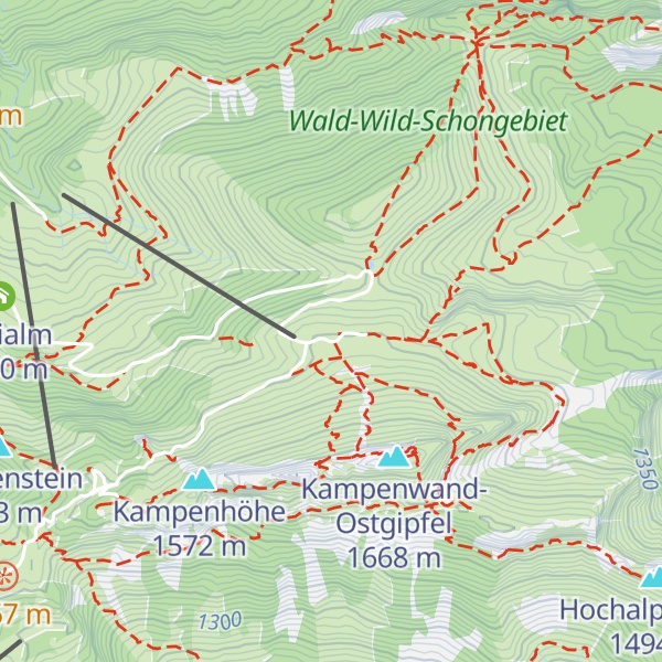 Map of Steinlingalm