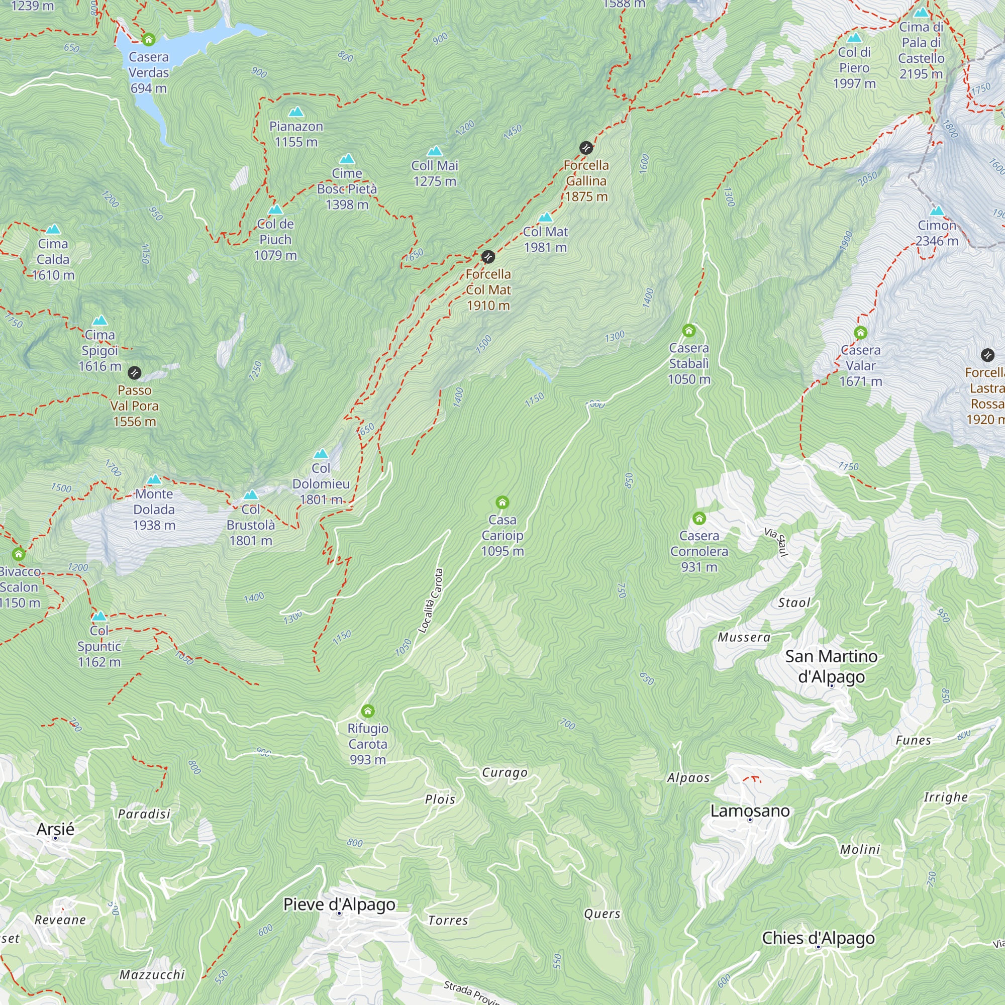 Casa Carioip map