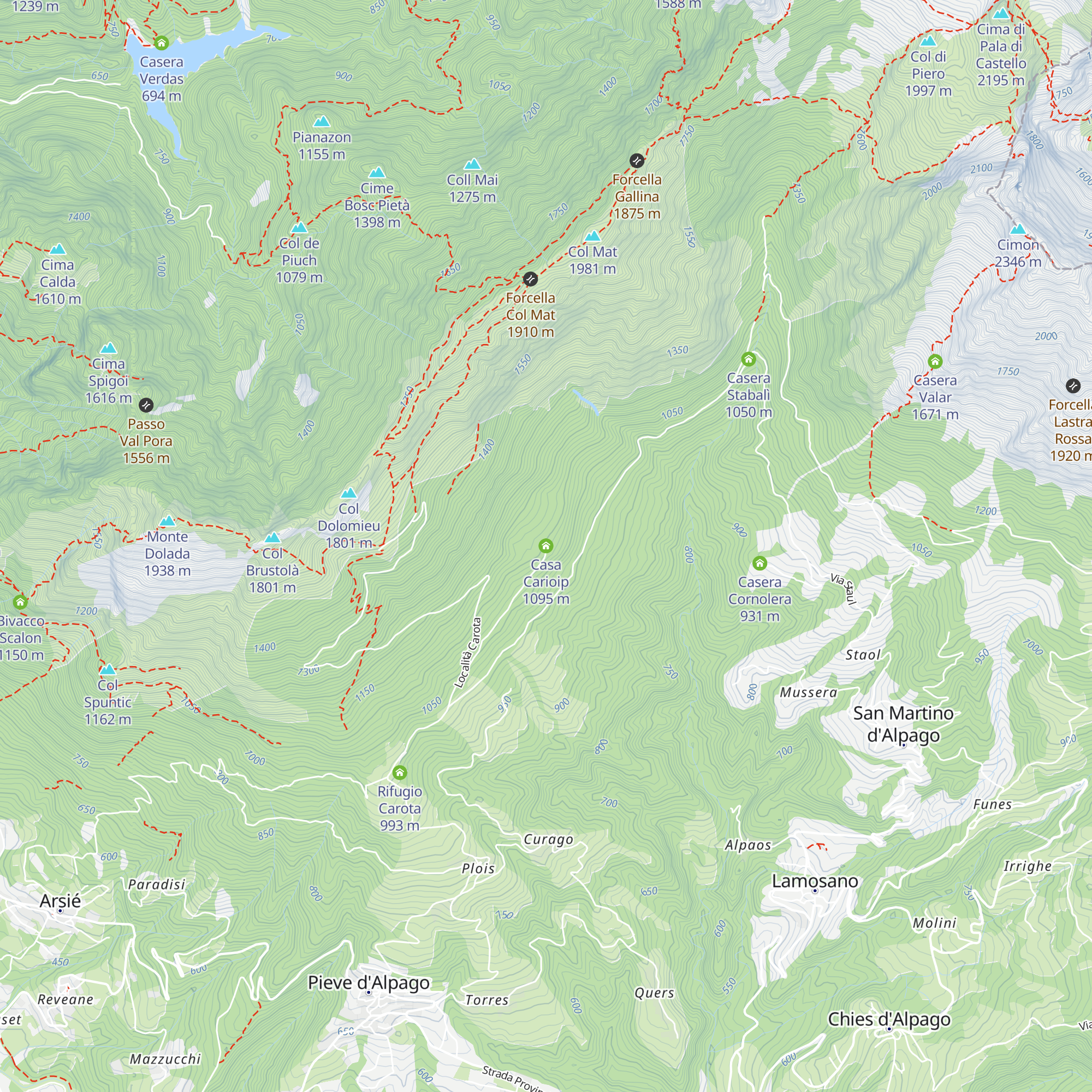 Casa Carioip map
