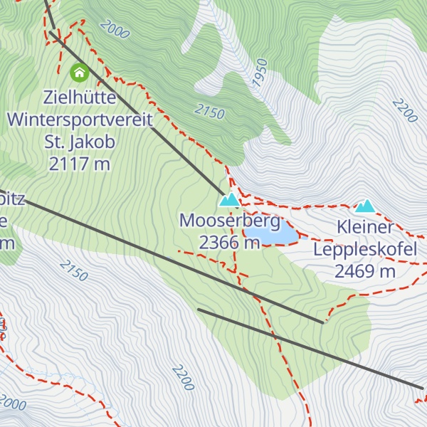 Map of Mooseralm