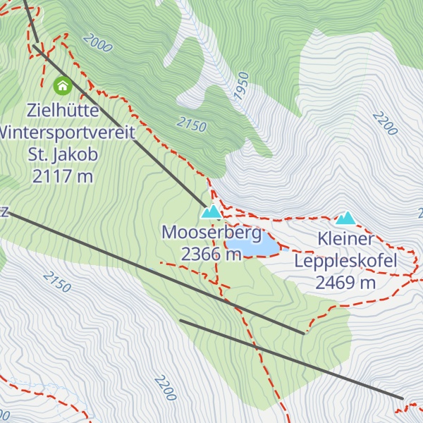Map of Mooserberg