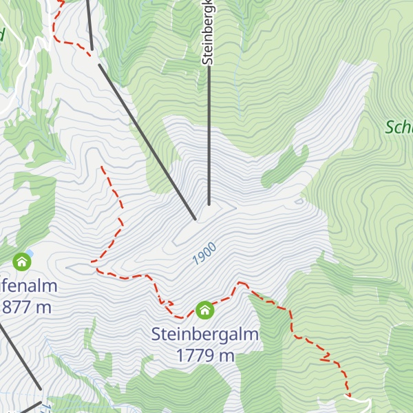Map of Steinbergkogel