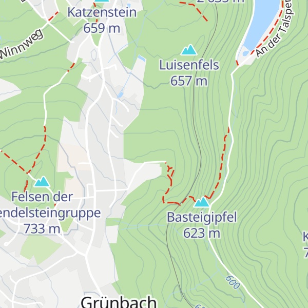 Map of Versteinerter Mönch