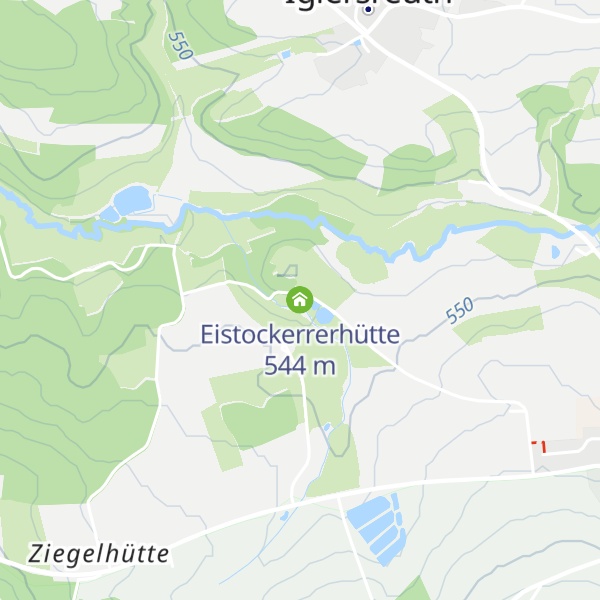 Map of Eistockerrerhütte