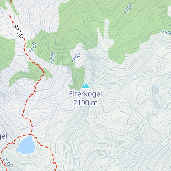 Map of Elferkogel