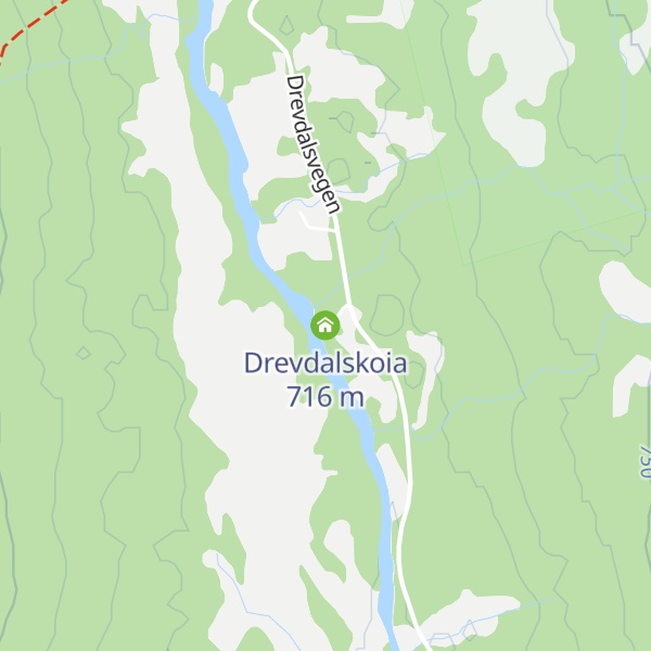 Map of Drevdalskoia