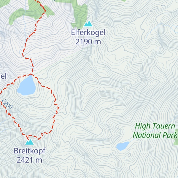 Map of Mahdleitenkopf