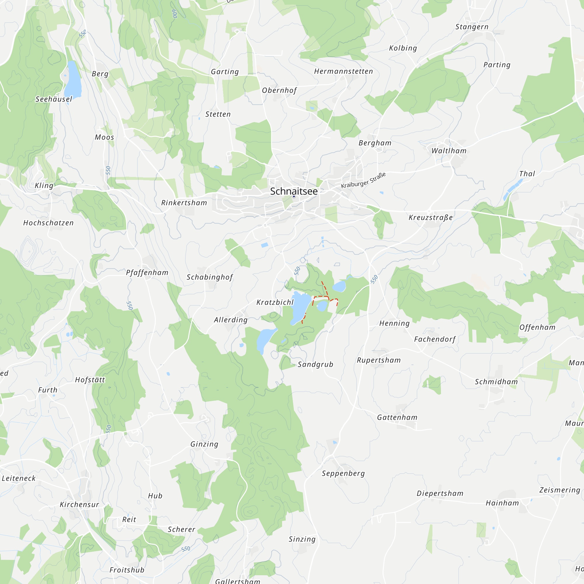 Seehütte map