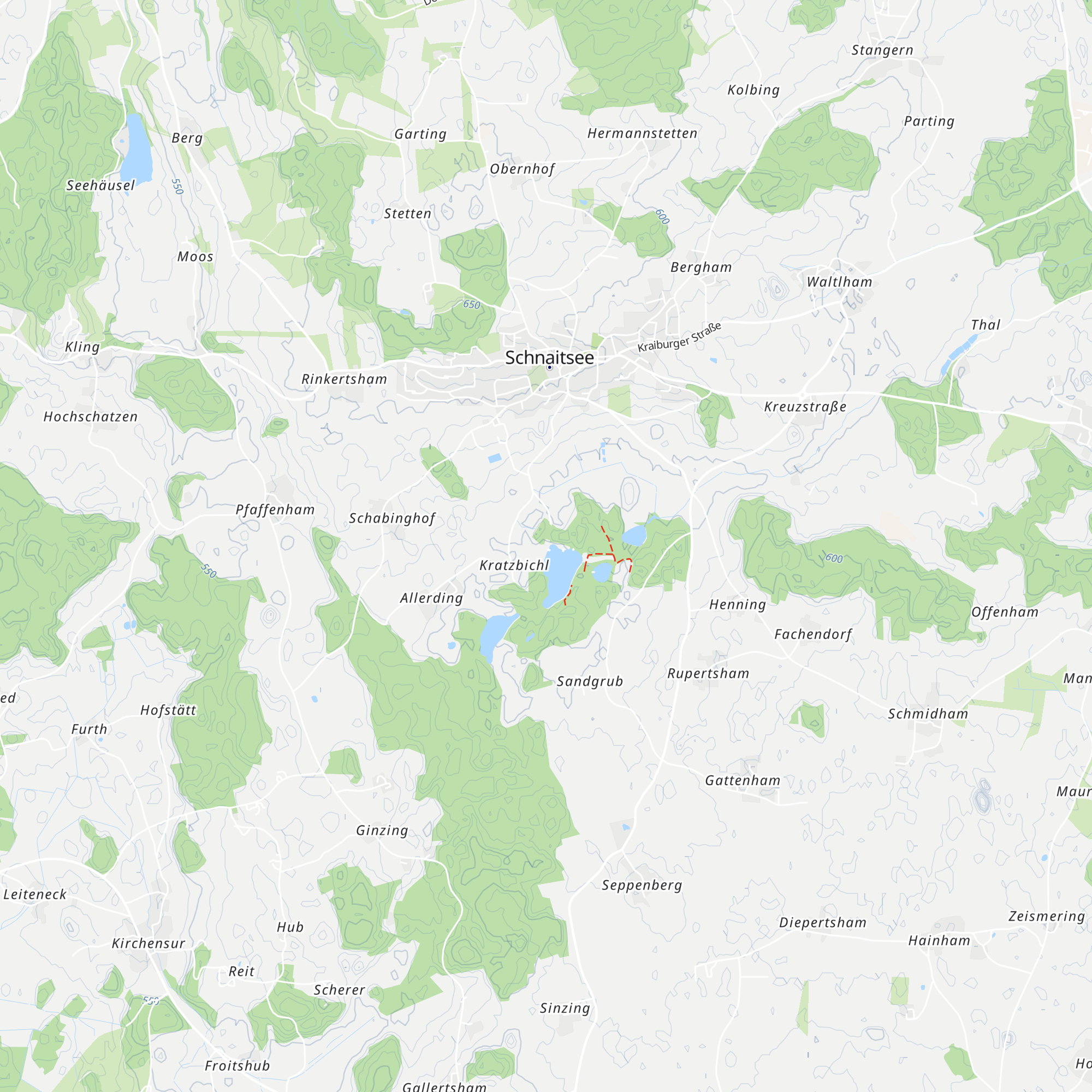 Seehütte map