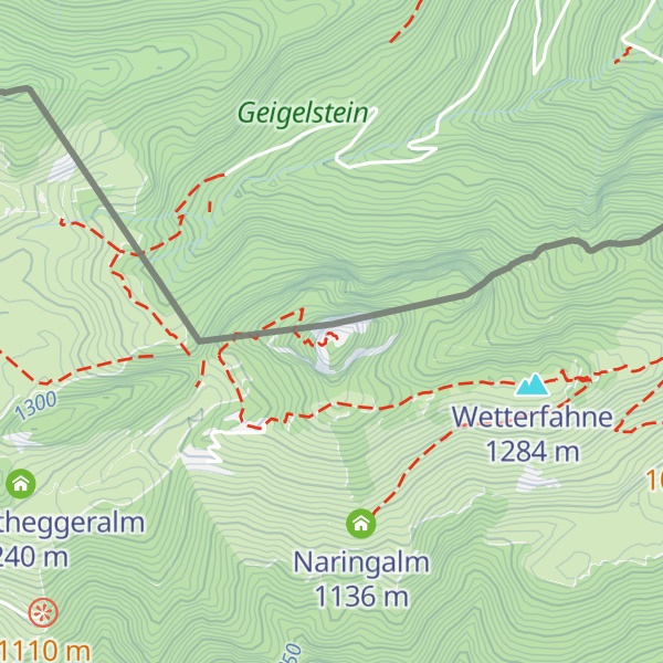 Map of Rudersburg