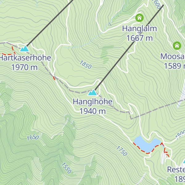Map of Hanglhöhe