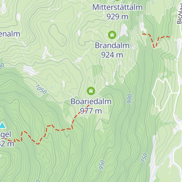 Map of Boariedalm