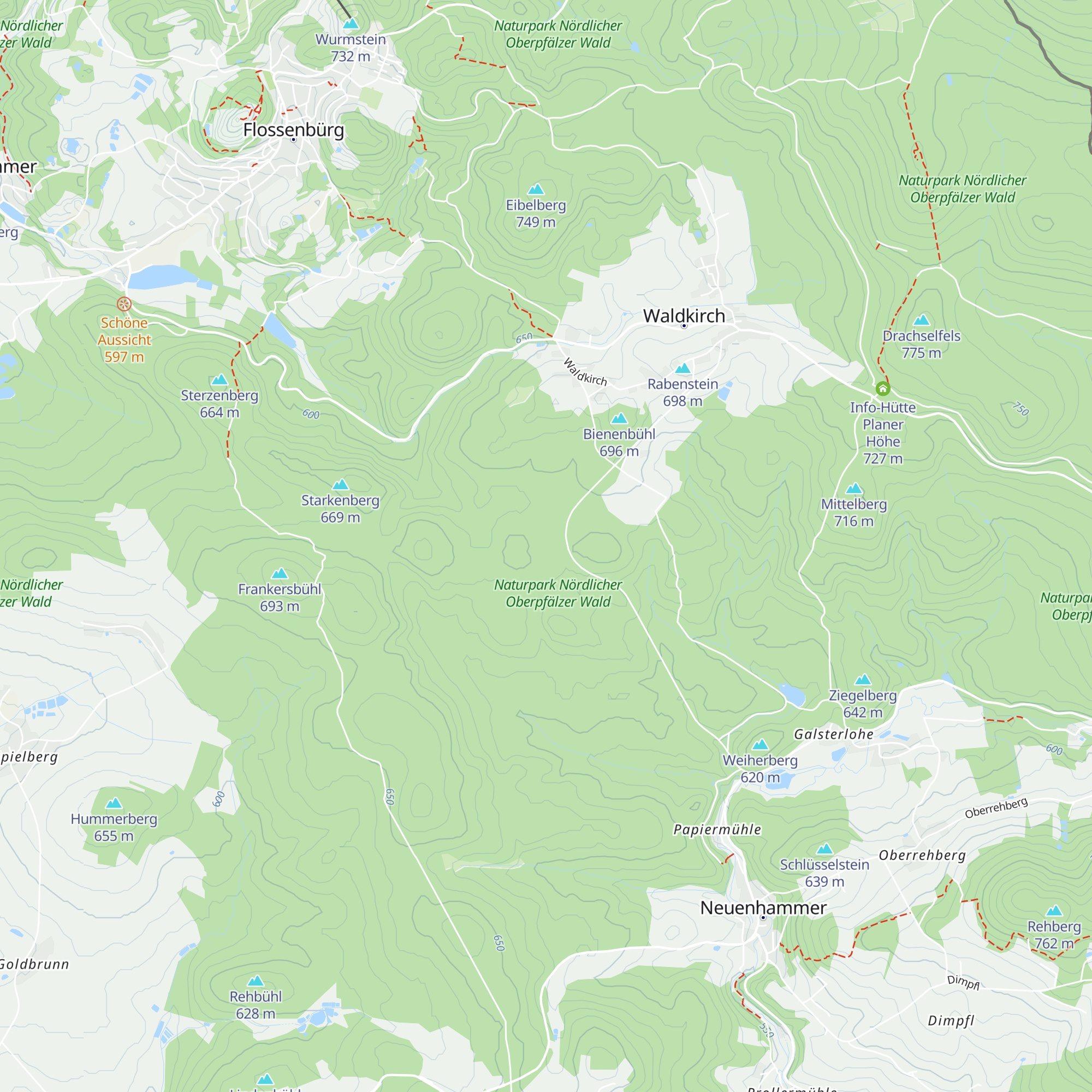 Forsthütte map