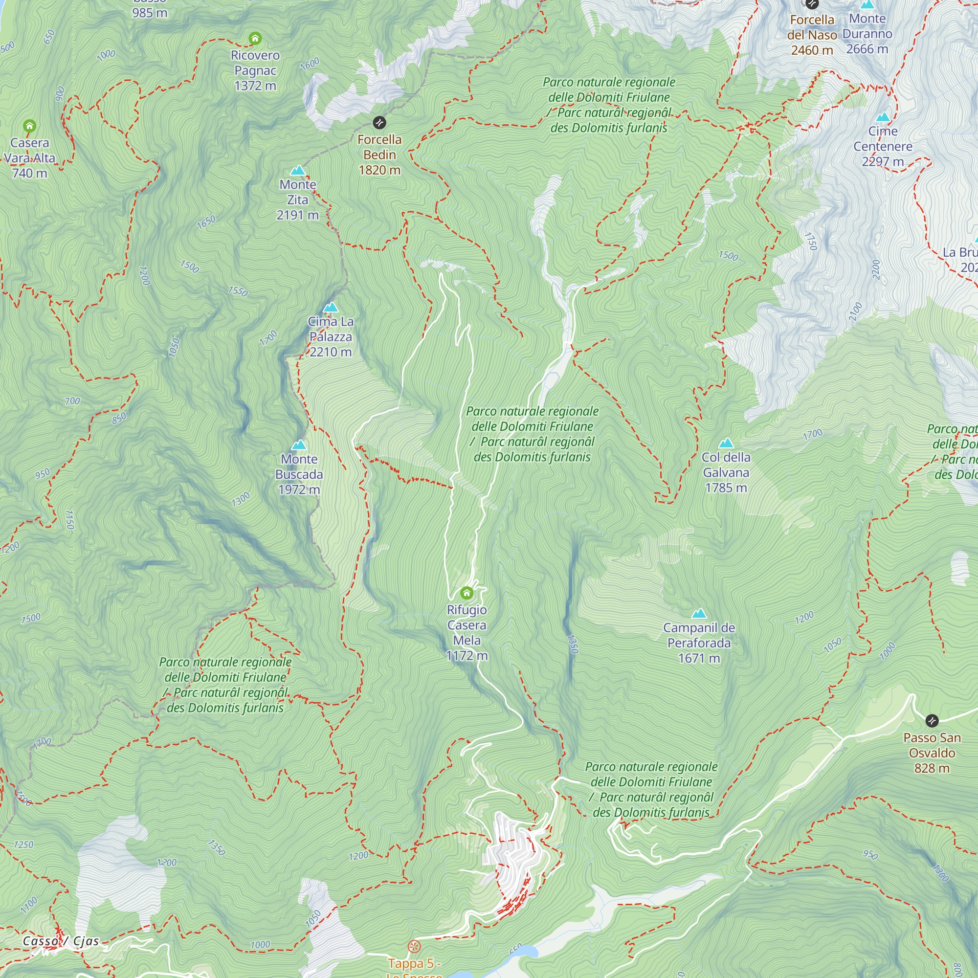 Panech map