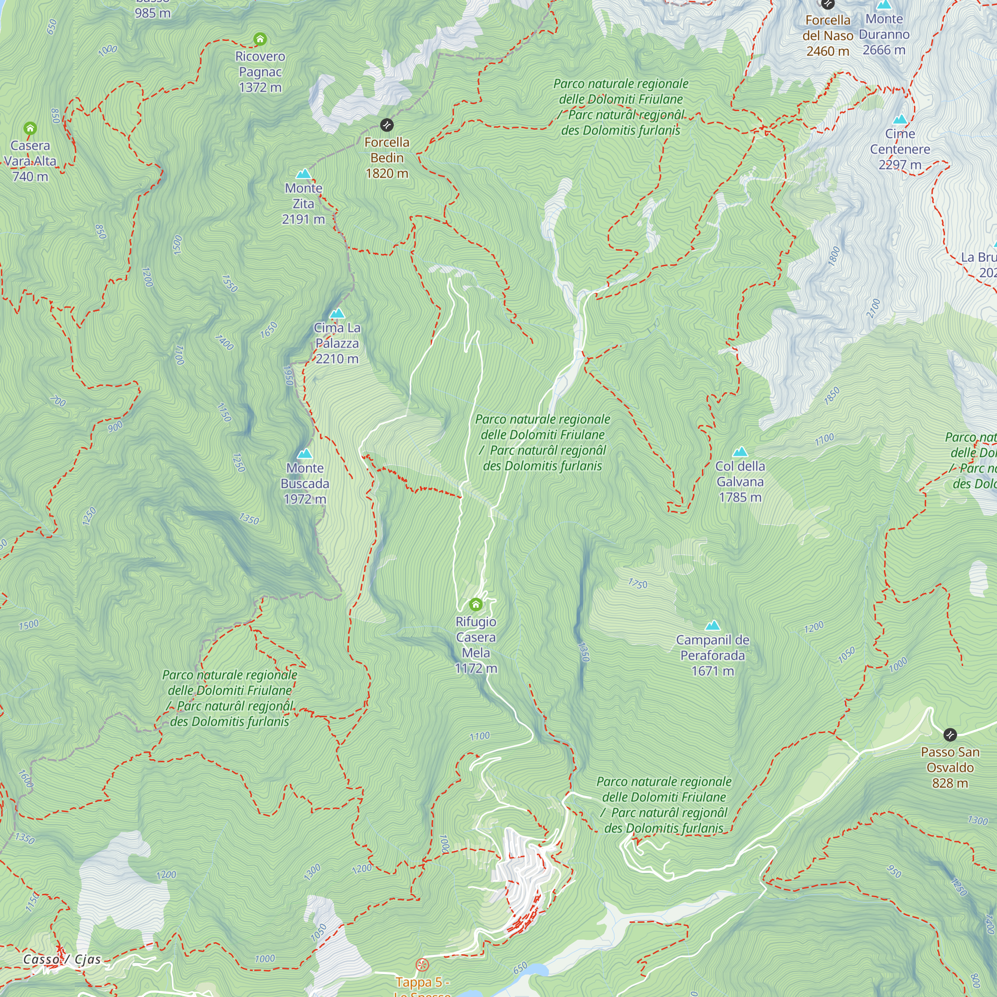 Panech map