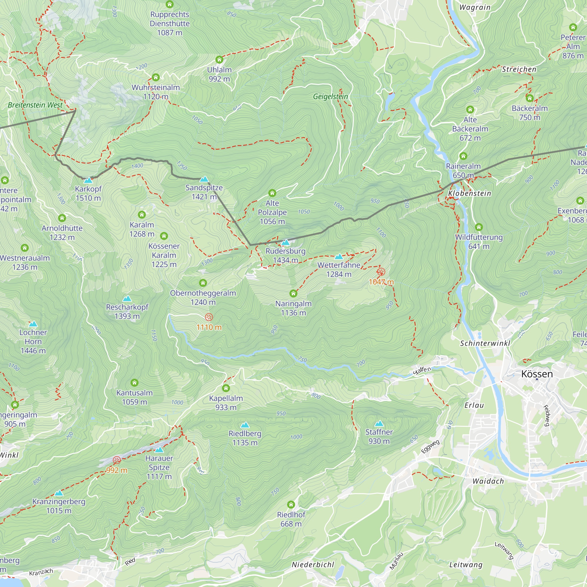 Naringalm map