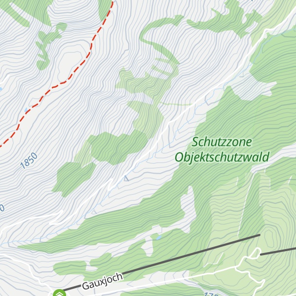 Map of Gaux Niederalm