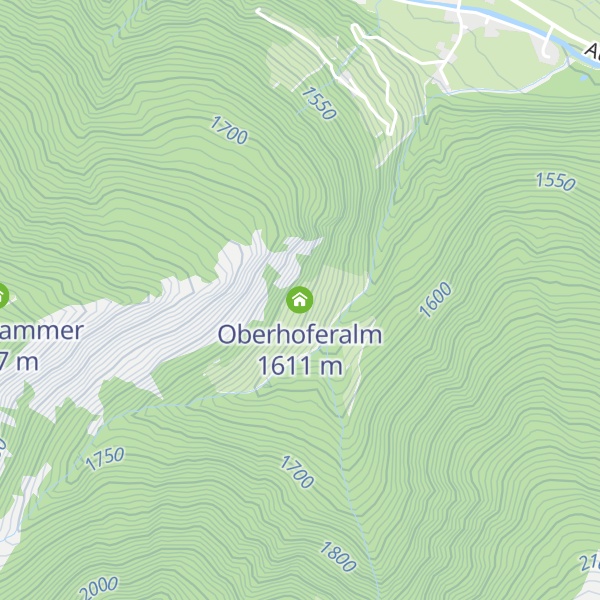 Map of Oberhoferalm