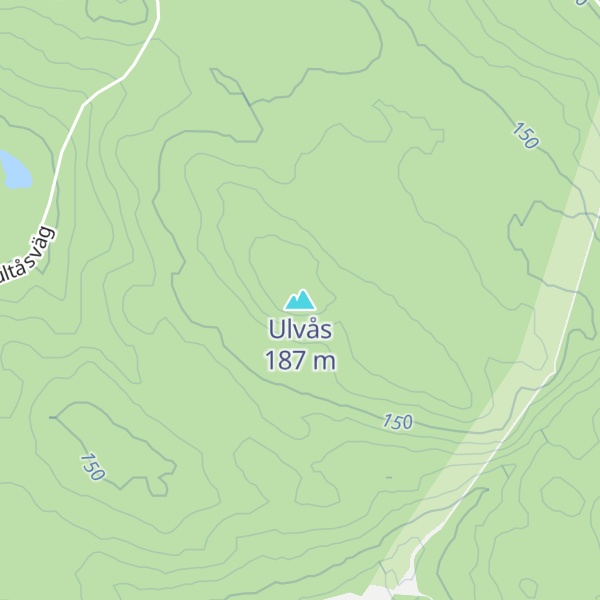 Map of Ulvås