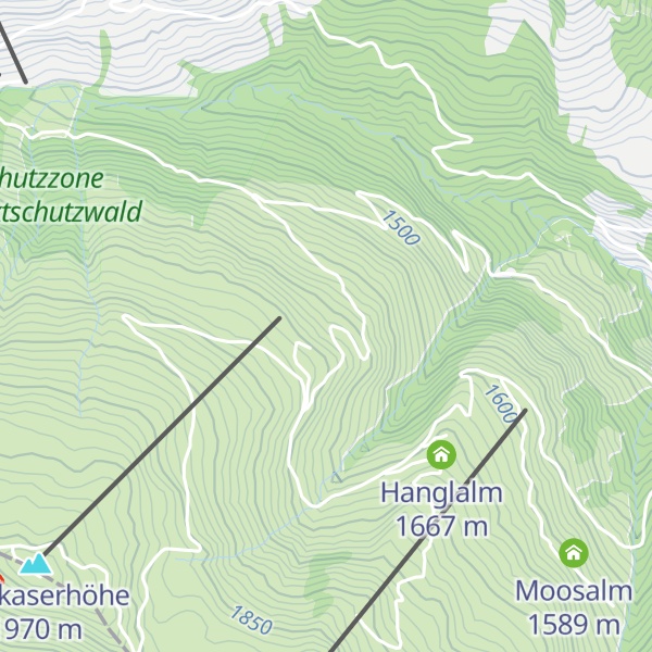 Map of Jagdhütte Auhof