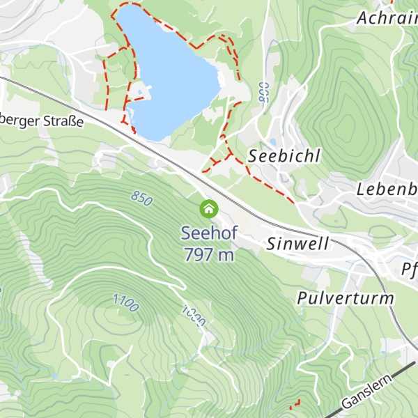Map of Seehof