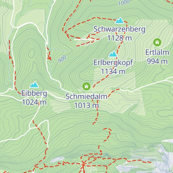 Map of Schmiedalm