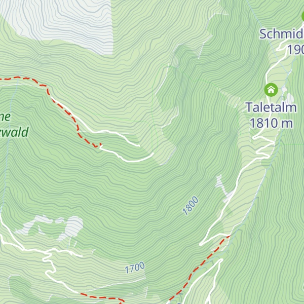 Map of Bergletalm