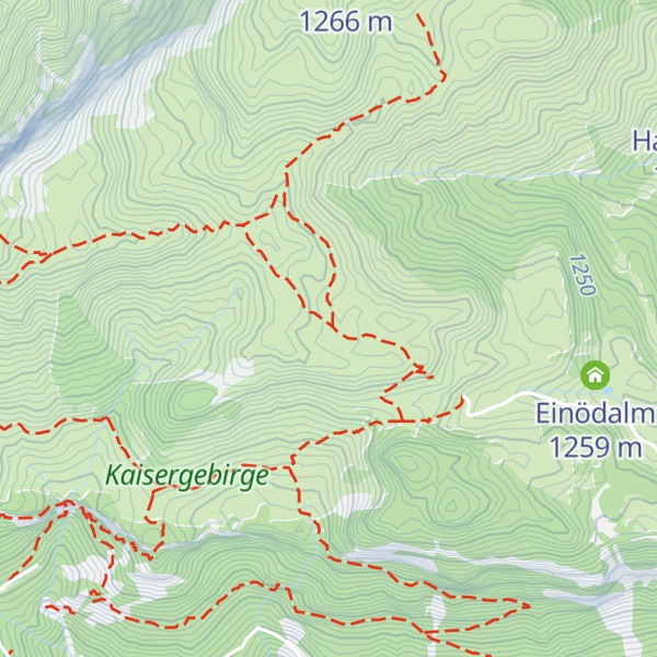 Map of Kaiserhochalm