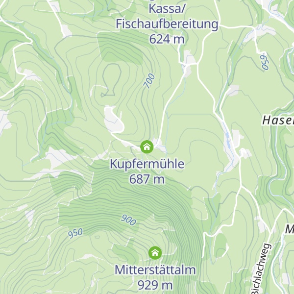 Map of Kupfermühle