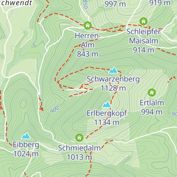 Map of Vockalm