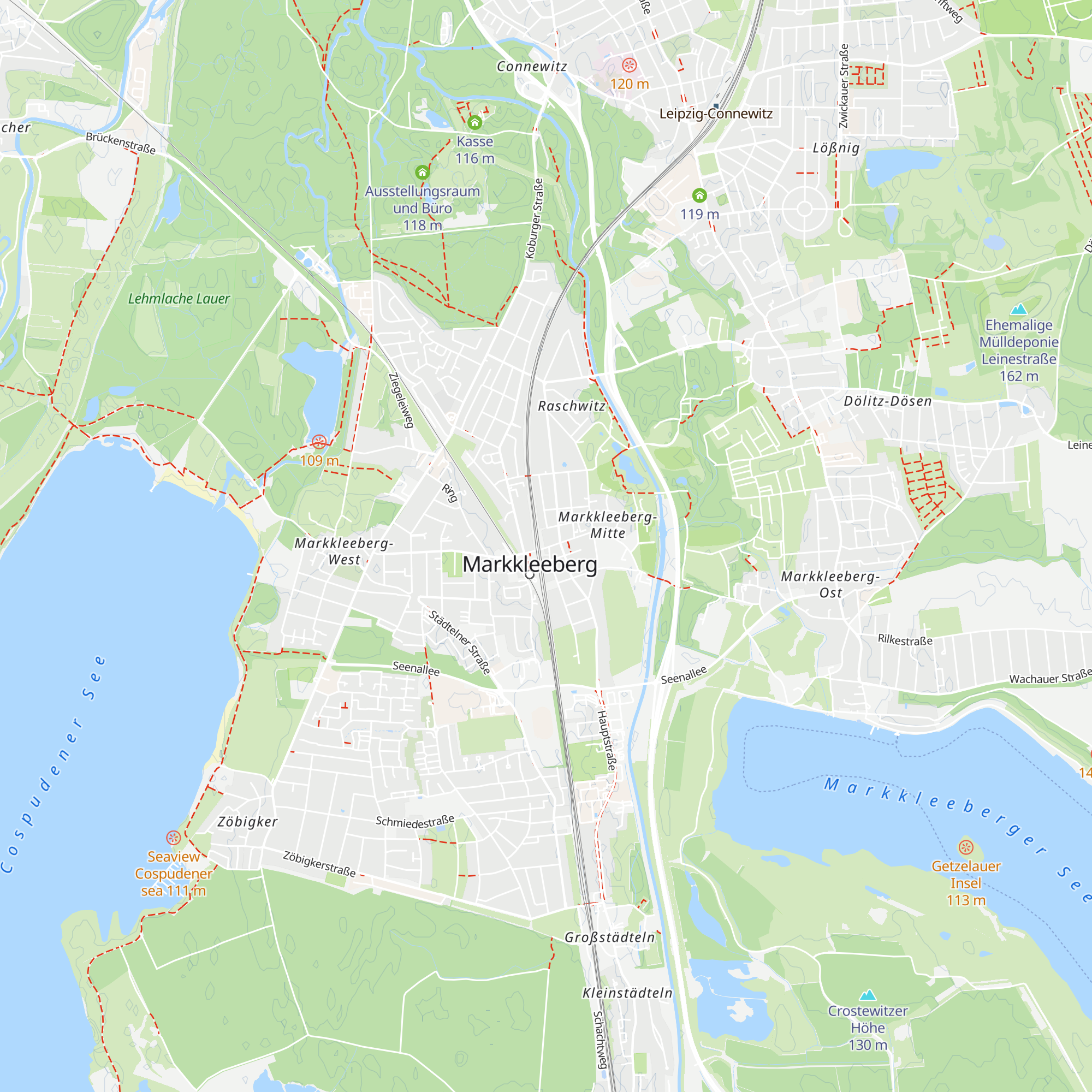 Tourist-Information map